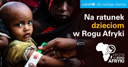 Zaczynamy realizację projektu UNICEF ''Na ratunek dzieciom z rogu Afryki''