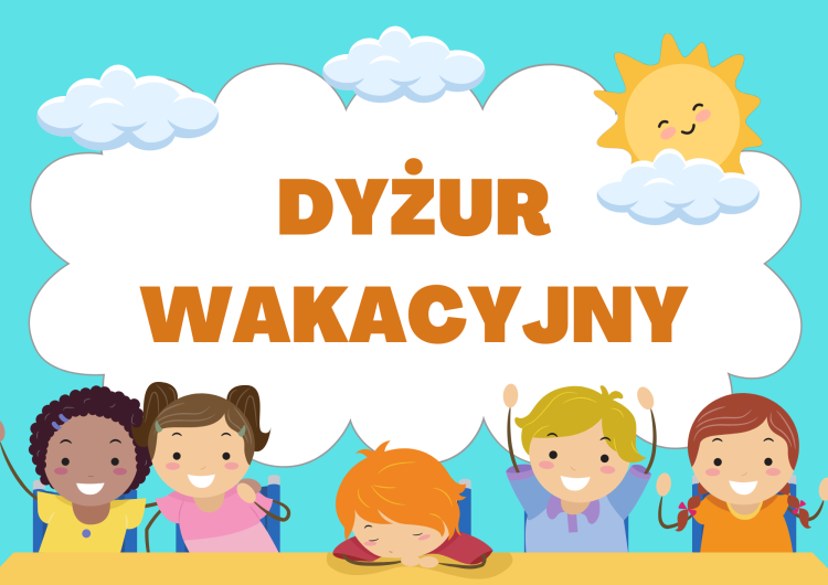 Dyżur wakacyjny w miejskich przedszkolach - Miejskie Integracyjne  Przedszkole Nr 10 w Żyrardowie