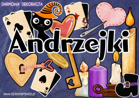 Andrzejki w przedszkolu - relacja fotograficzna